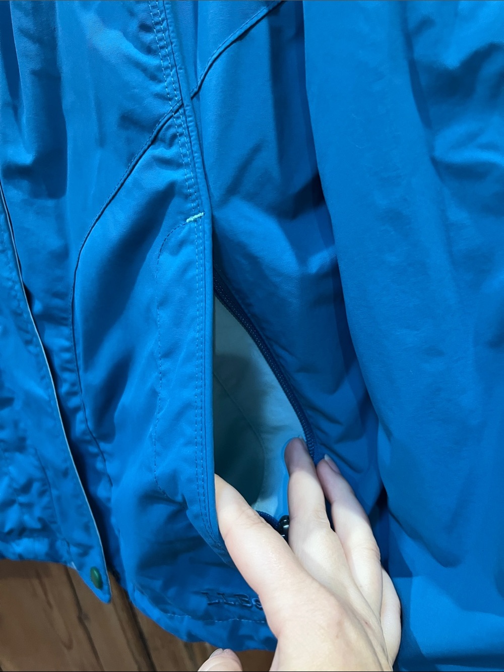 L.L. Bean Rain Jacket - Picture 3 of 7